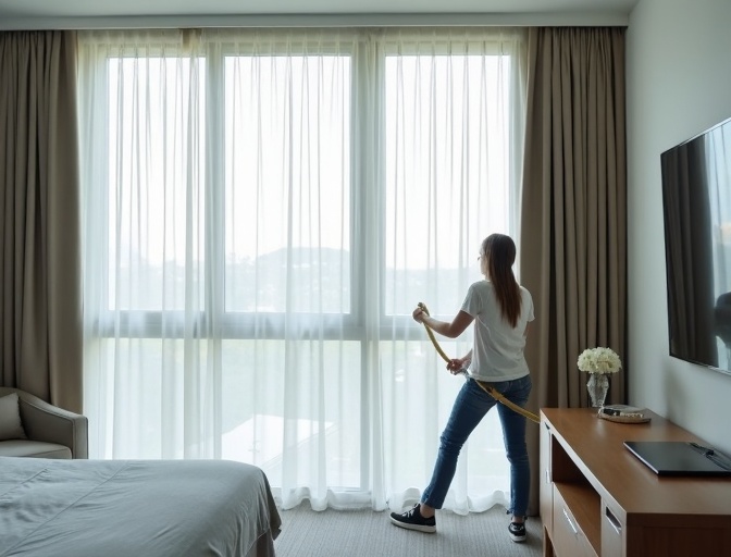 Nerang Sheer Curtain Cleaning